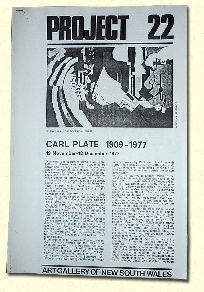 Carl Plate 1909-1977