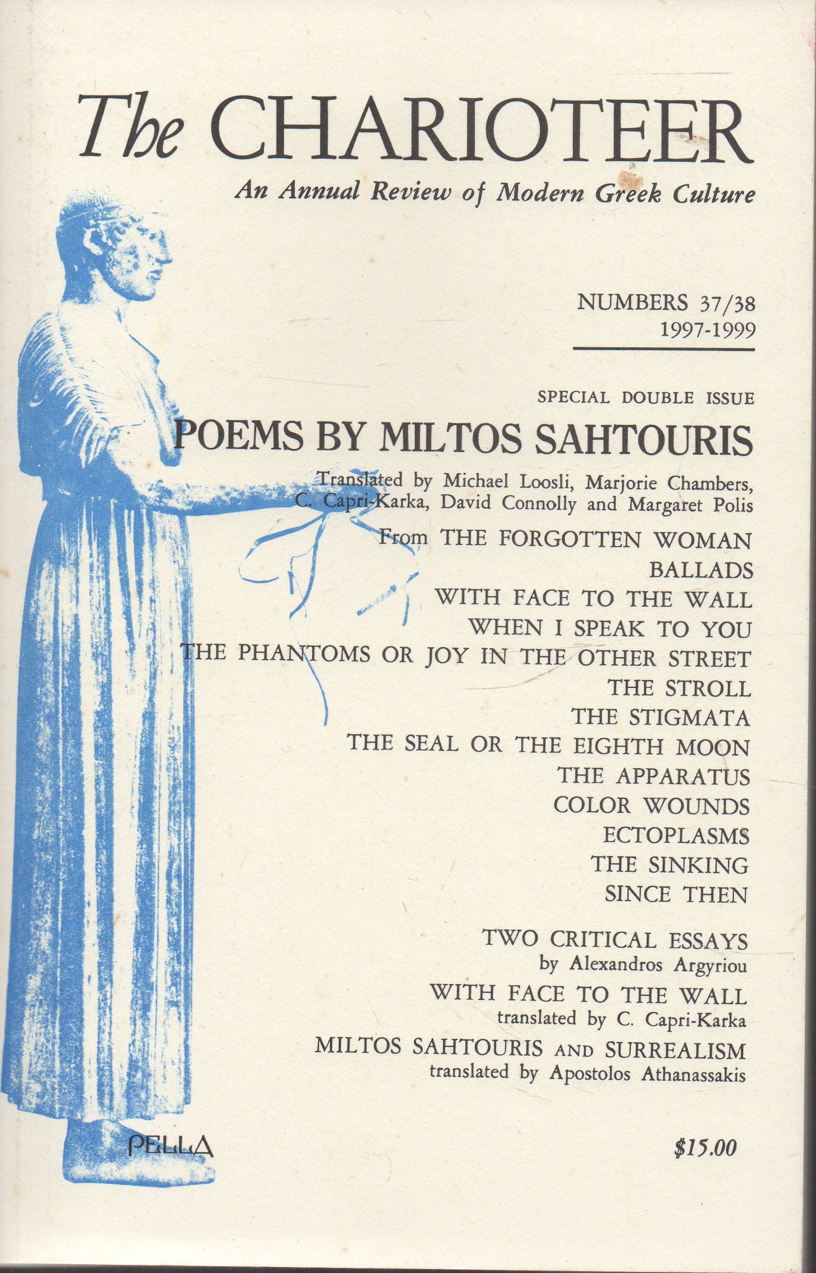 Poems: special double issue of The Charioteer