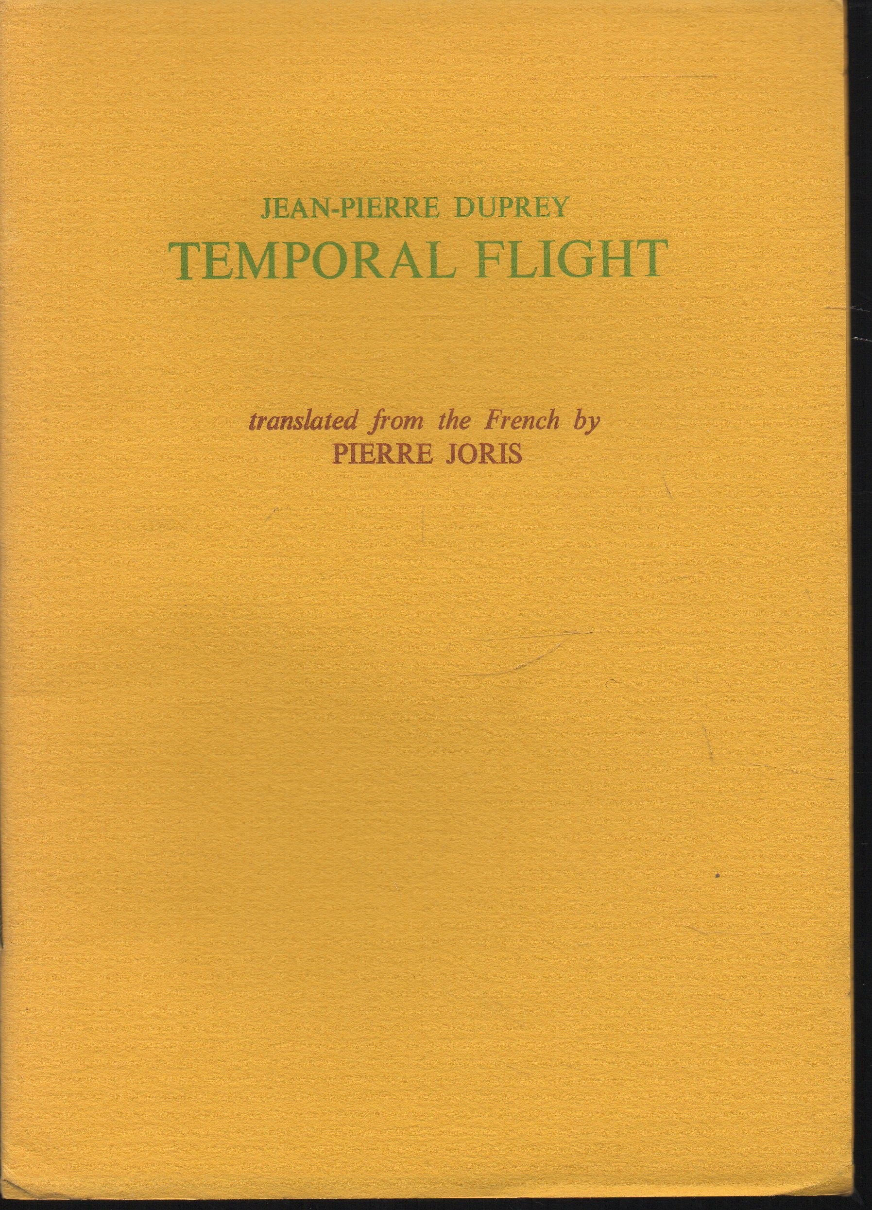 Image for Temporal Flight Temporal Flight