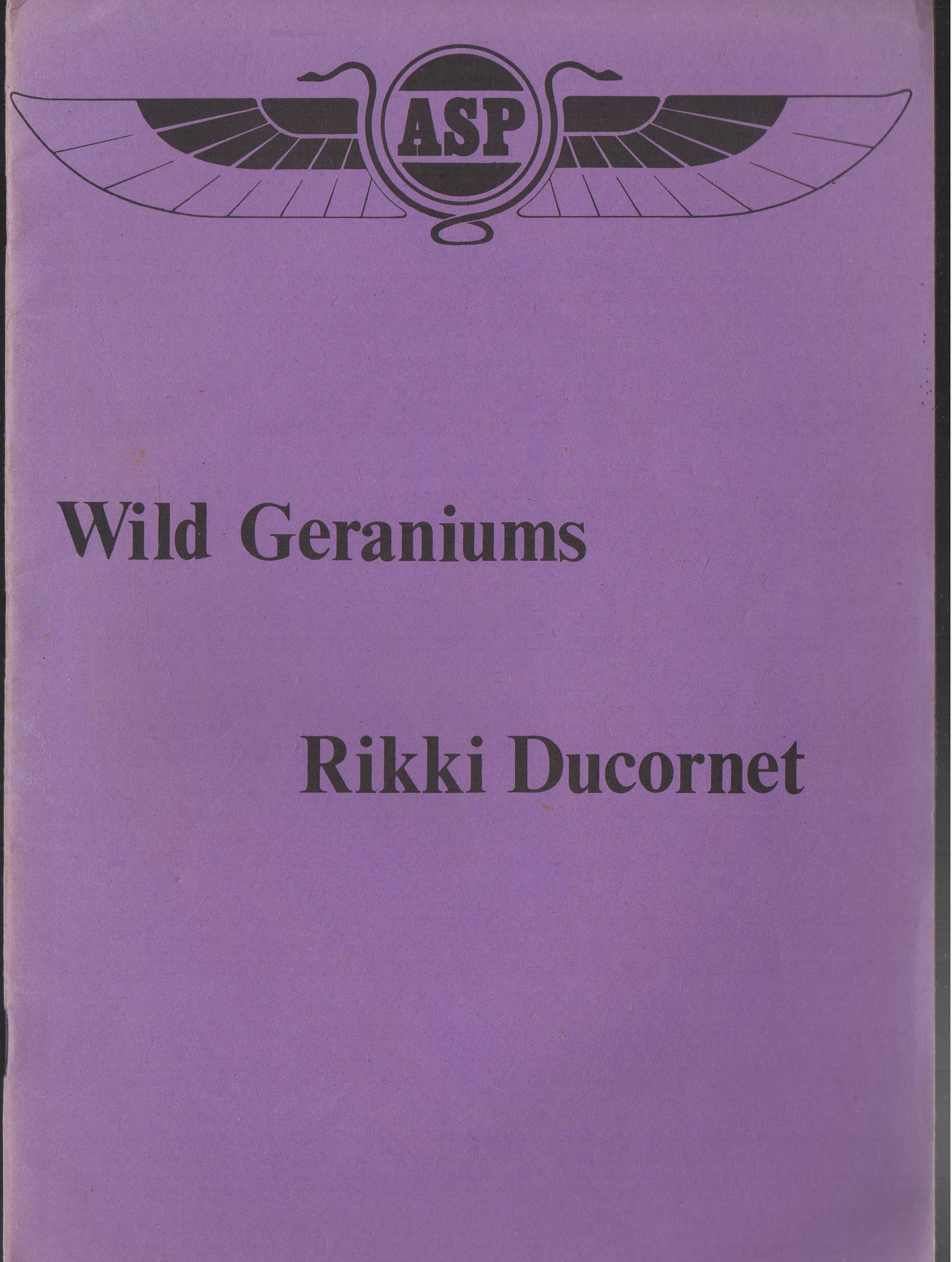 Image for Wild Geraniums: special signed edition with print Wild Geraniums: special signed edition with print