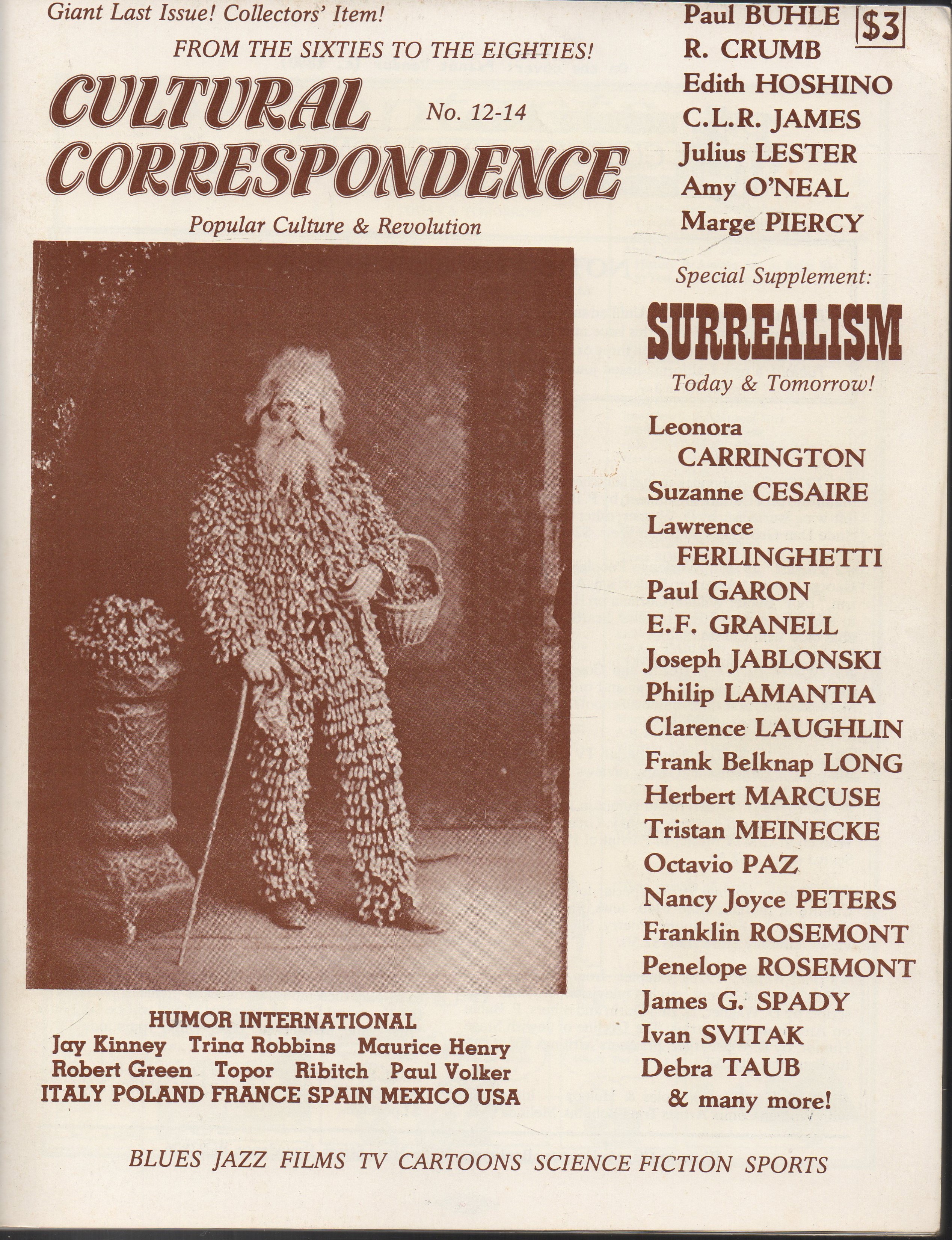 Image for Cultural Correspondence: Special Supplement: Surrealism Today and Tomorrow! Cultural Correspondence: Special Supplement: Surrealism Today and Tomorrow!