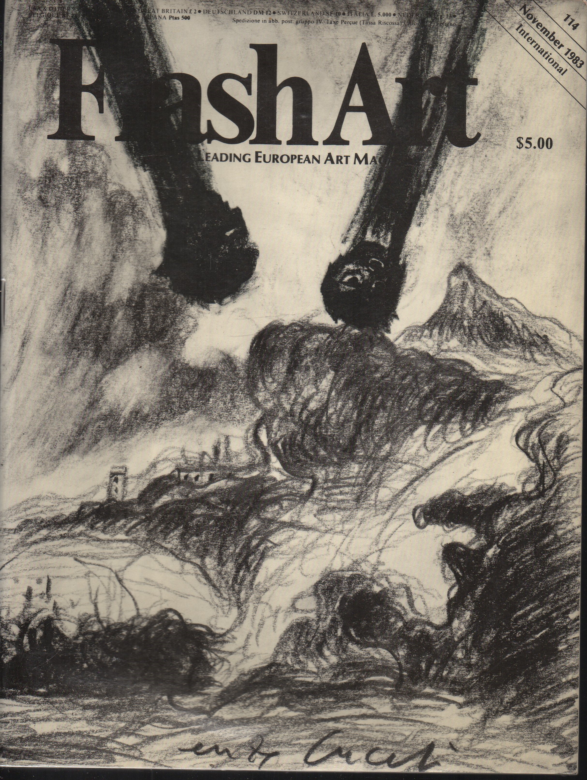 Image for Flash Art, n.114 November 1983 Flash Art, n.114 November 1983
